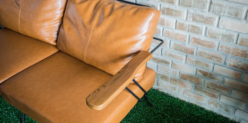 How to Care for Synthetic Leather Furniture?